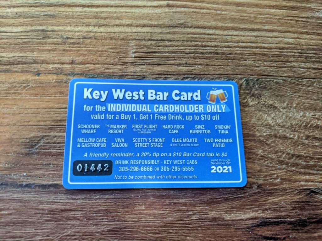 The Key West Bar Card All You Need to Know Stray with David