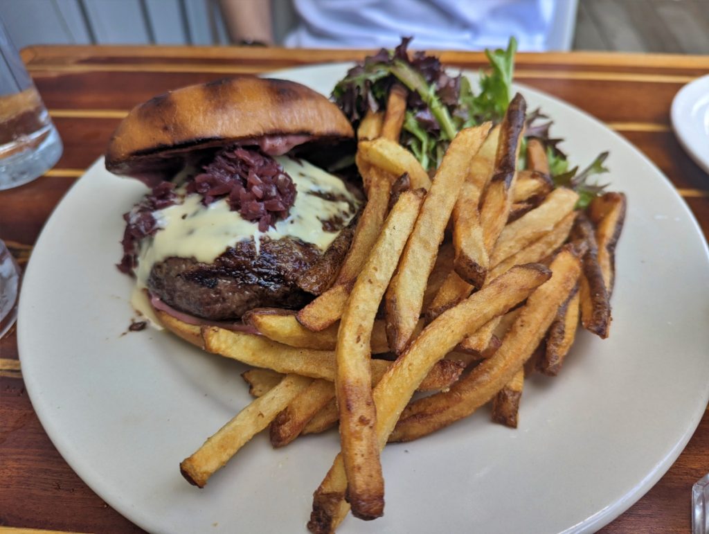 Blackfin Bistro wagyu burger